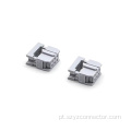 Conector de soquete IDC de passo de 2,54 mm 6P